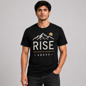 Graphic Black Print T-shirt